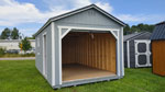 12' x 20' Steely Gray A-Frame Garage Storage Shed