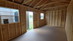 10' x 20' Peppercorn Grey A-Frame Side Utility Storage Shed