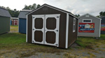 10' x 12' Dark Clove A-Frame Side Utility Storage Shed