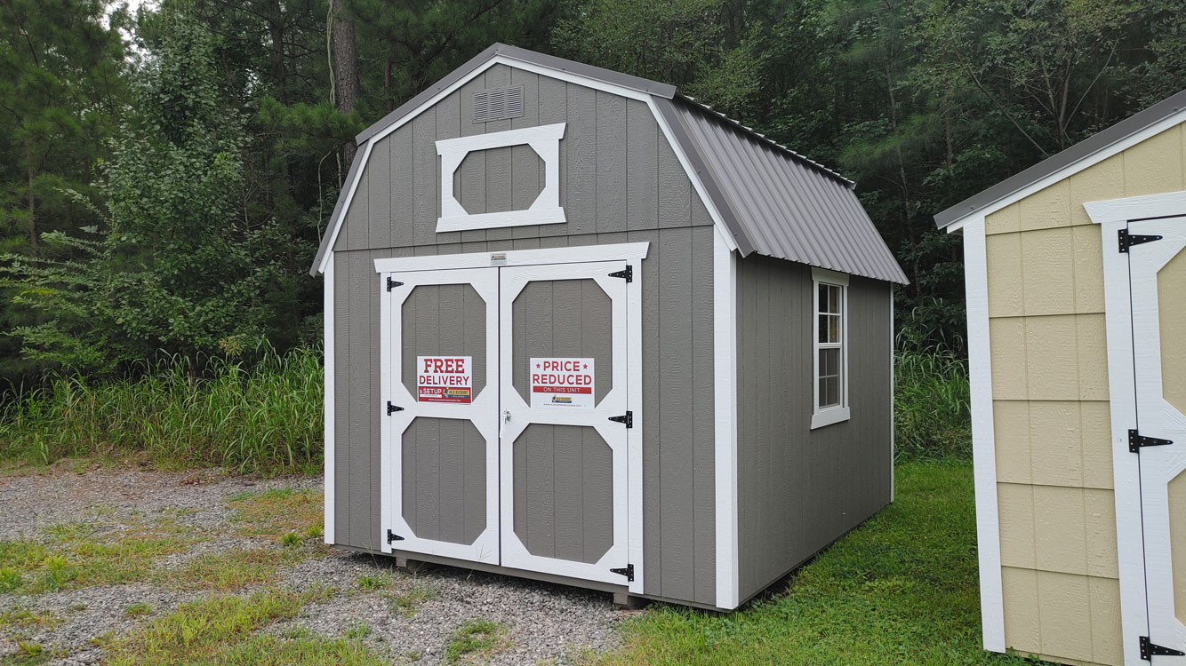 10' x 12' Gauntlet Gray Lofted Barn Storage Shed
