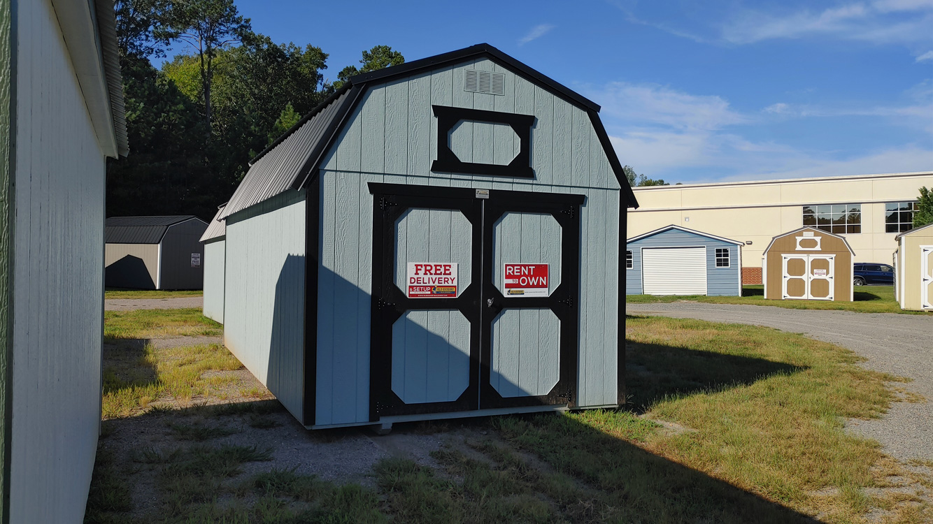 10' x 20' Breezy Lofted Barn Storage Shed
