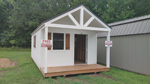 12' x 24' Barn White Lofted Barn Playhouse Storage Shed