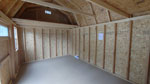 10' x 16' Rustic Red Side Lofted Barn Storage Shed