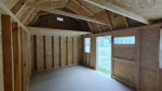 10' x 16' Rustic Red Side Lofted Barn Storage Shed