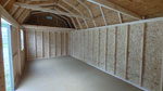 10' x 20' Rosemary Green Side Lofted Barn Storage Shed