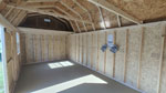 10' x 20' Eaglet Beige Side Lofted Barn Storage Shed