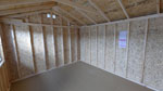 10' x 12' Barn White A-Frame Utility Storage Shed
