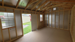 10' x 16' Glacier White A-Frame Side Utility Storage Shed