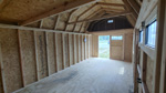 10' x 20' Barn White Lofted Barn Storage Shed