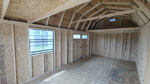 10' x 20' Barn White Lofted Barn Storage Shed