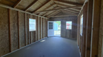 12' x 24' Barn White Lofted Barn Playhouse Storage Shed