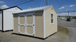 10' x 12' Crewel Tan A-Frame Utility Storage Shed