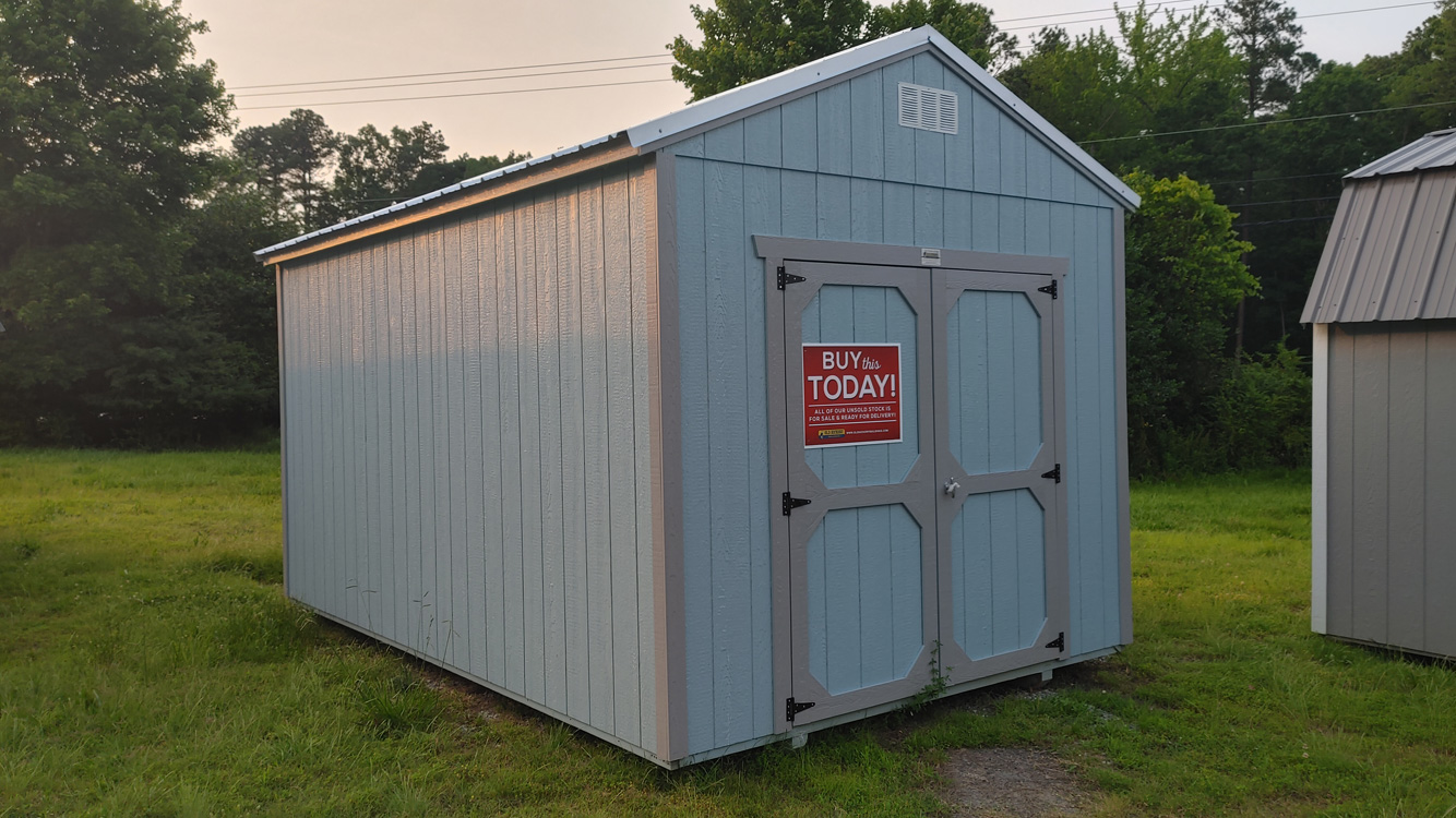 10' x 16' Breezy A-Frame Utility Storage Shed