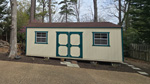 12' x 20' Eaglet Beige A-Frame Garage Storage Shed
