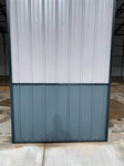 Fully Enclosed Two Tone 5 Bay Garage 40' x 101' x 14'